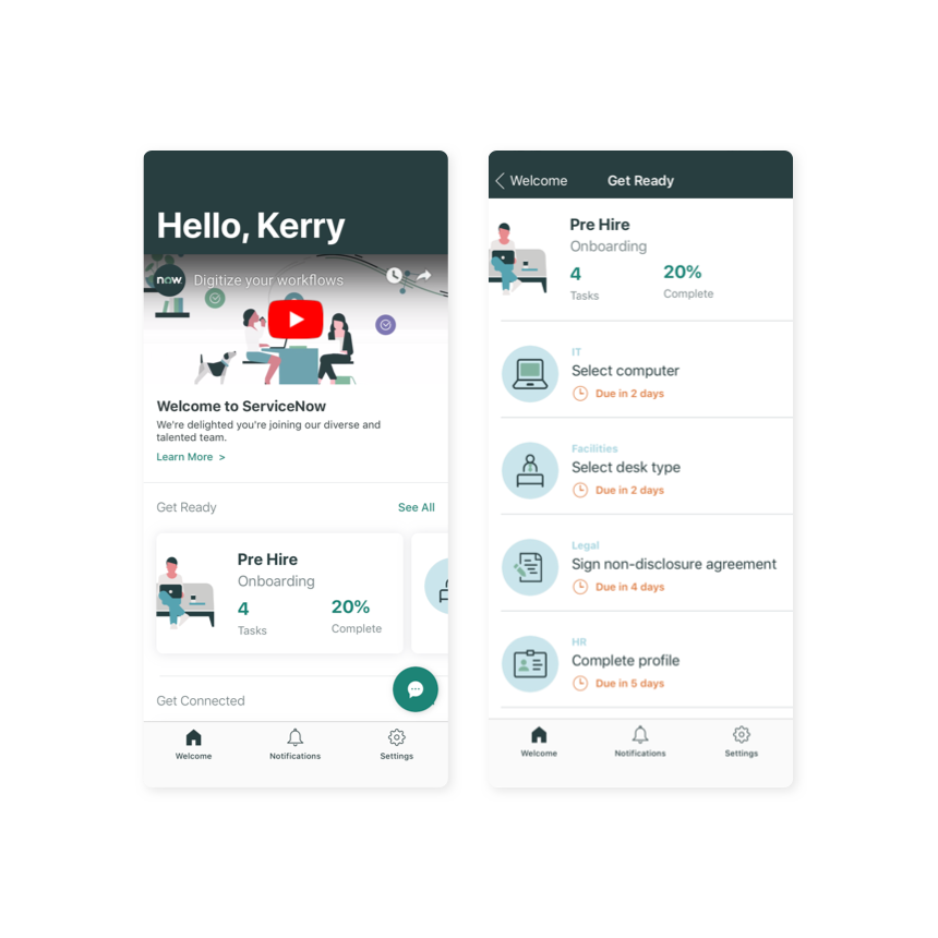 ServiceNow Onboarding app improves employee onboarding