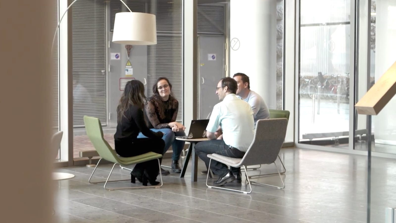 Group of ServiceNow employees collaborating