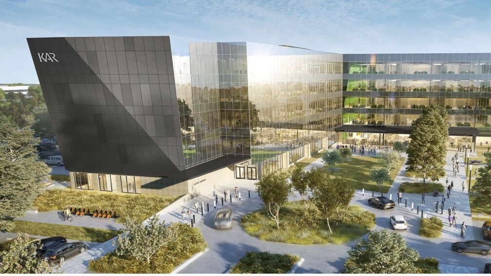 A KAR Auction building