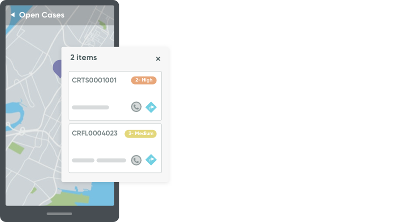 Customers and employees can access managed services on mobile devices