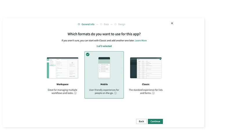 Build mobile apps without coding experience