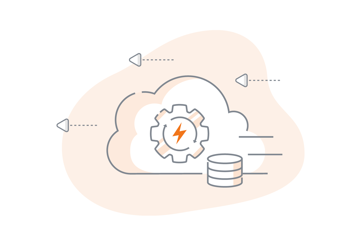 Illustration of cloud