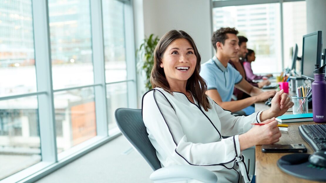 Man researching ServiceNow on tablet