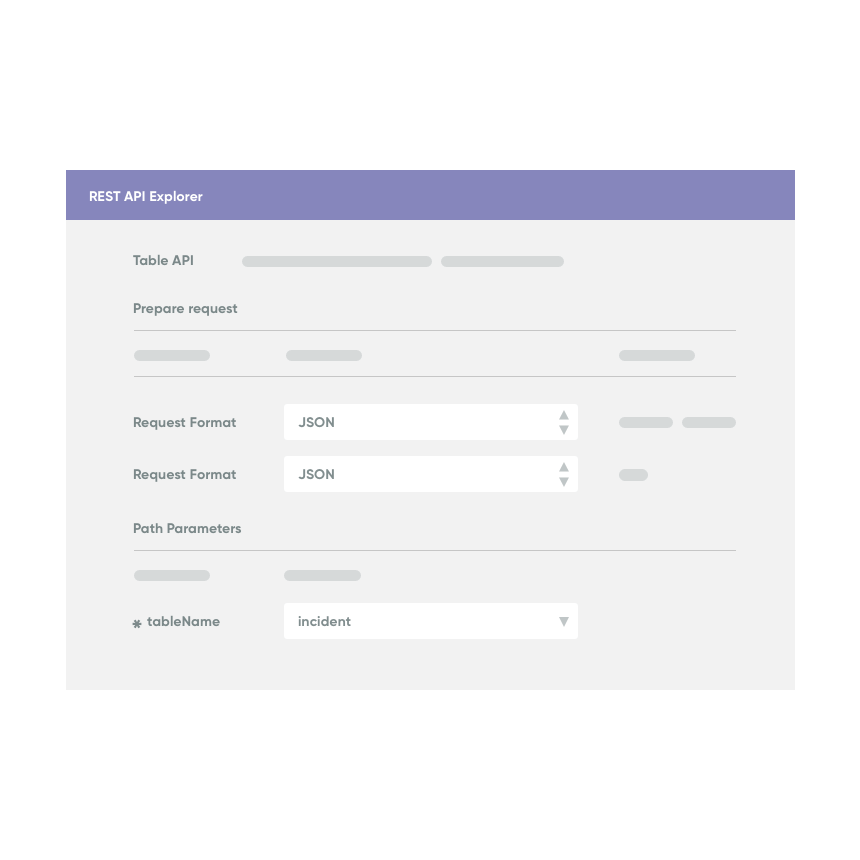 Integrate with external systems using a REST API explorer