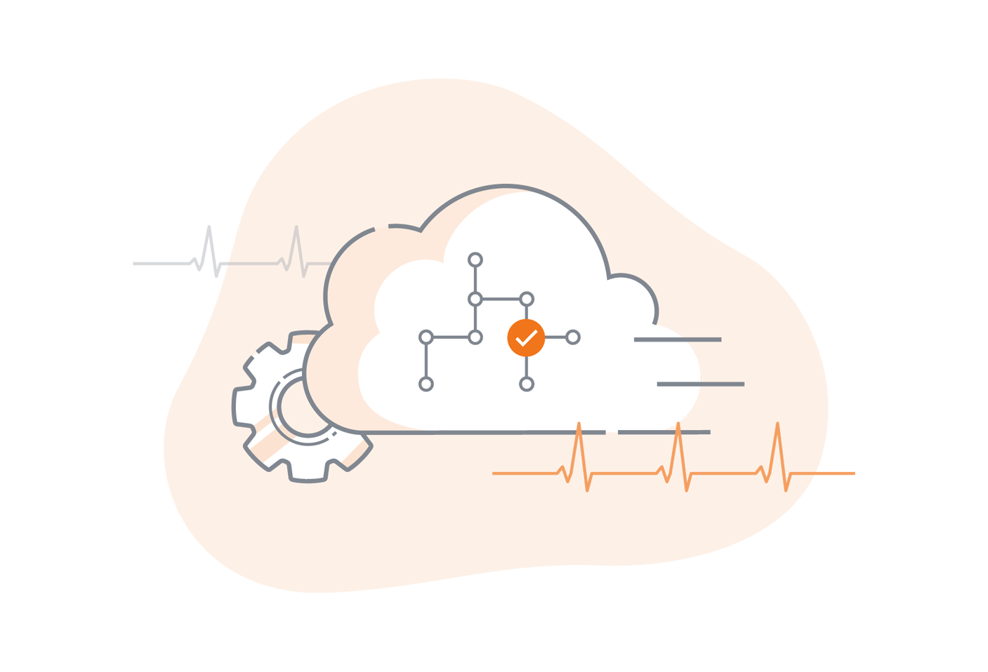 Illustration of cloud